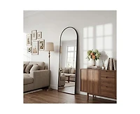Antok Full Length Mirror, 59"x16" Floor Mirror for Bedroom, Hanging Mounted Living Room Cloakroom