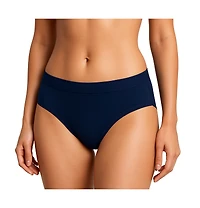 Lands' End Women's Hipster Cotton Comfort Seamless Basics 3 Pack Panties