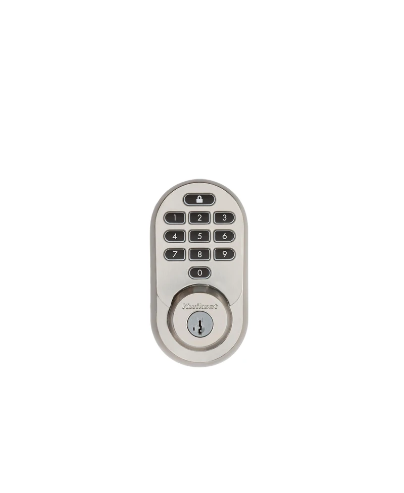 Kwikset Halo Keypad Wi-Fi Smart Lock Satin Nickel