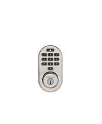 Kwikset Halo Keypad Wi-Fi Smart Lock Satin Nickel