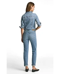Mavi Jeans Women's Emma Mid Rise Boyfriend
