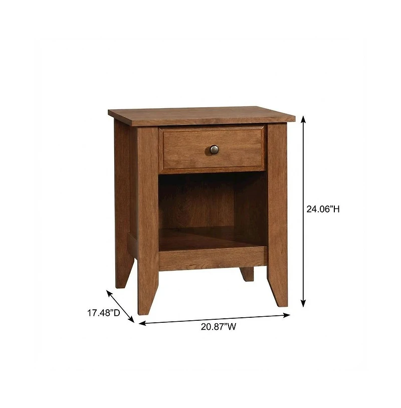 Starlight Canyon Home Night Stand with Coastal Cottage and Transitional Style