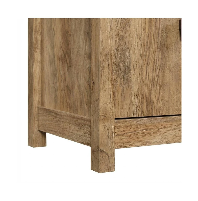 Starlight Canyon Home Wooden Bookcase in Sindoori Mango Finish with Modern Farmhouse Style