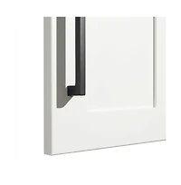 Starlight Canyon Home White Storage Cabinet With Soft Finish And Coastal Chic Style