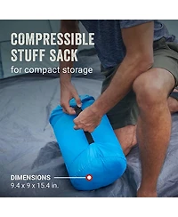 Coleman Kompact Lightweight 25 Fahrenheit Sleeping Bag for Camping and Hiking