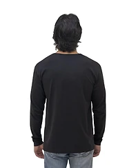Epic Fits Men's Long Sleeve Henley, 6-Pack
