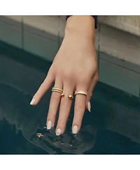 Bearfruit Jewelry Fernanda Crystal Statement Ring Trendy Bold Design