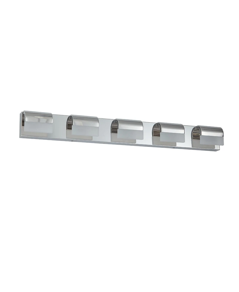 Midola Modern Bathroom Vanity Lighting 5-Light Led Vanity Lights Over Mirror Bath Wall Lighting