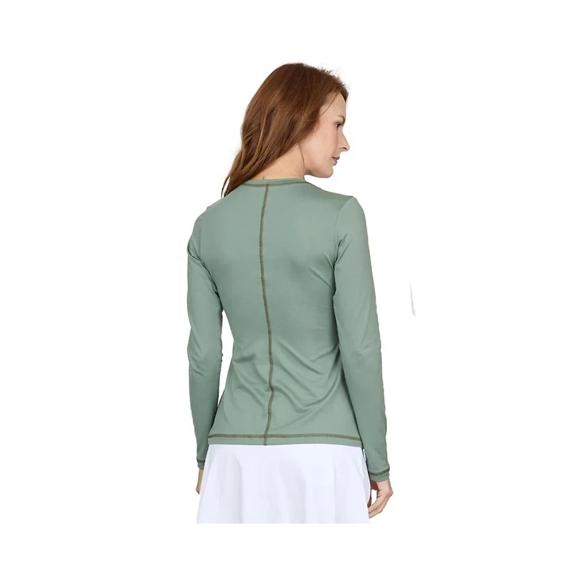 Sofibella Women's Long Sleeve Tennis Shirt