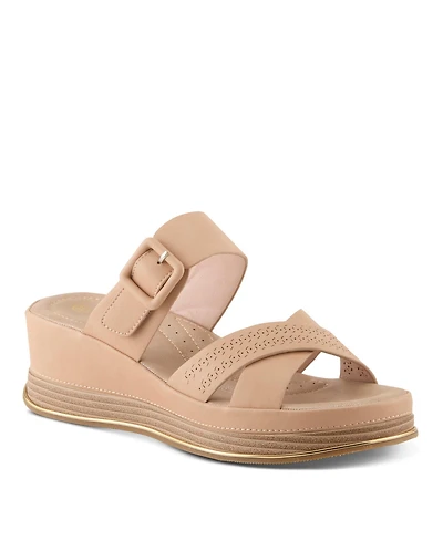 Patrizia Women's Cattaneo Wedges with Hook Closure