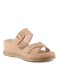 Patrizia Women's Cattaneo Wedges with Hook Closure