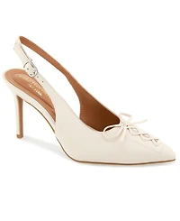 Christian Siriano Women's Beks Corset Sling Back Pump