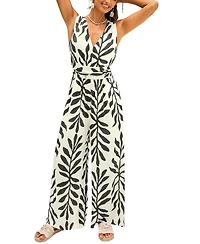 Cupshe Women's Yachting Tropical Jumpsuit