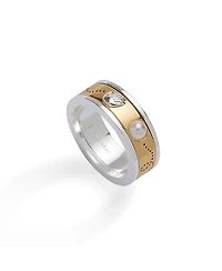 Alex and Ani Baseball Fidget Ring