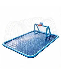 Aofar 3-in-1 Splash Pad Sprinkler Soccer Basketball Water Mat