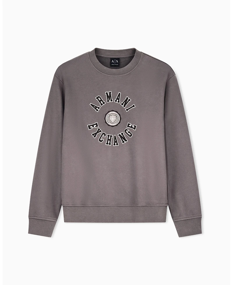 A|X Armani Exchange Men's Crossover Crewneck Sweatshirt