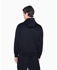 A|X Armani Exchange Men's Jacquard All Over Logo Hoodie Sweatshirt