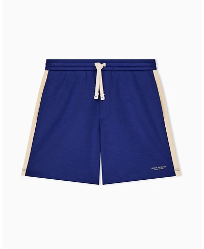 A|X Armani Exchange Men's Stretch Modal Taping Shorts
