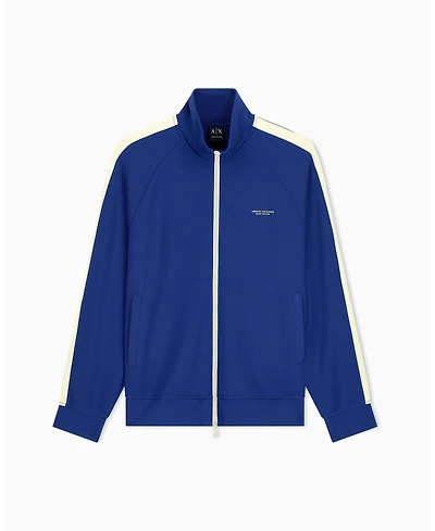 A|X Armani Exchange Men's Full Zip Taping Modal Jacket