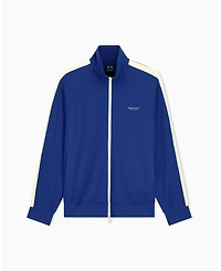A|X Armani Exchange Men's Full Zip Taping Modal Jacket