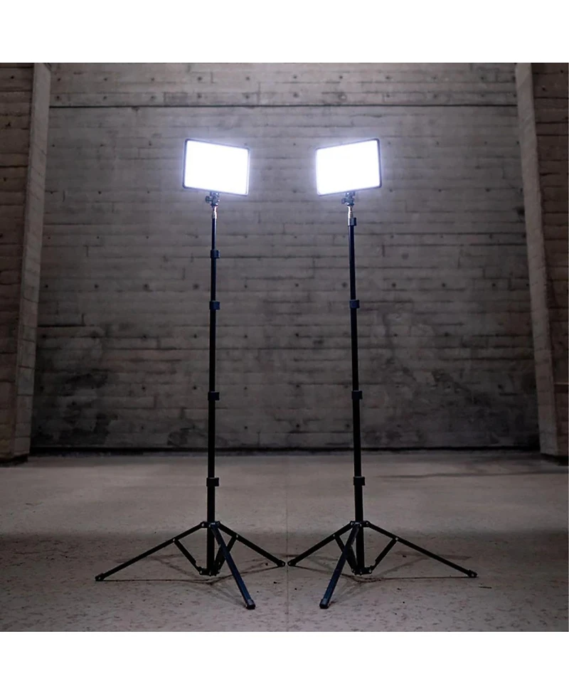 Lume Cube Studio Panel Led 2-Light Kit with Barndoors and Stand