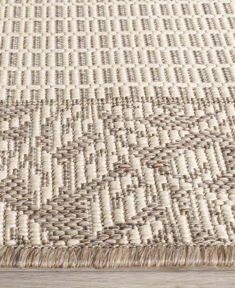 Safavieh Courtyard CY0727 Natural and 8' x 11' Outdoor Area Rug