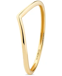 Devata Chevron Ring in 14K Gold