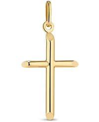 Devata Cross Pendant in 14K Gold