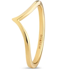 Devata Chevron Ring 14K Gold
