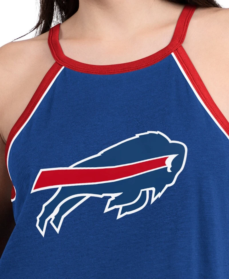 G-iii 4Her by Carl Banks Women's Royal Buffalo Bills Redemption Win Slub Tank Top
