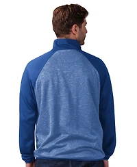 G-iii Sports by Carl Banks Men's G-iii Royal Texas Rangers Runners Raglan Full-Zip Track Jacket