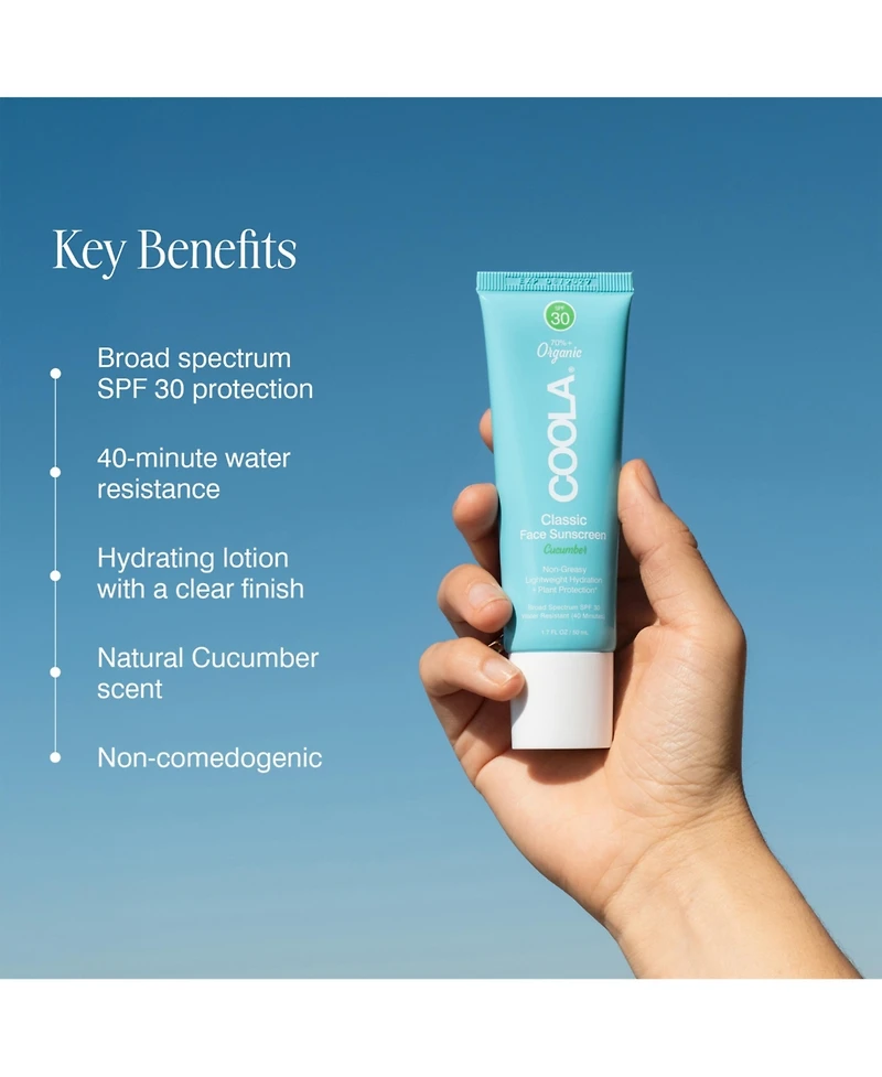 Coola Classic Face Sunscreen Lotion Spf 30