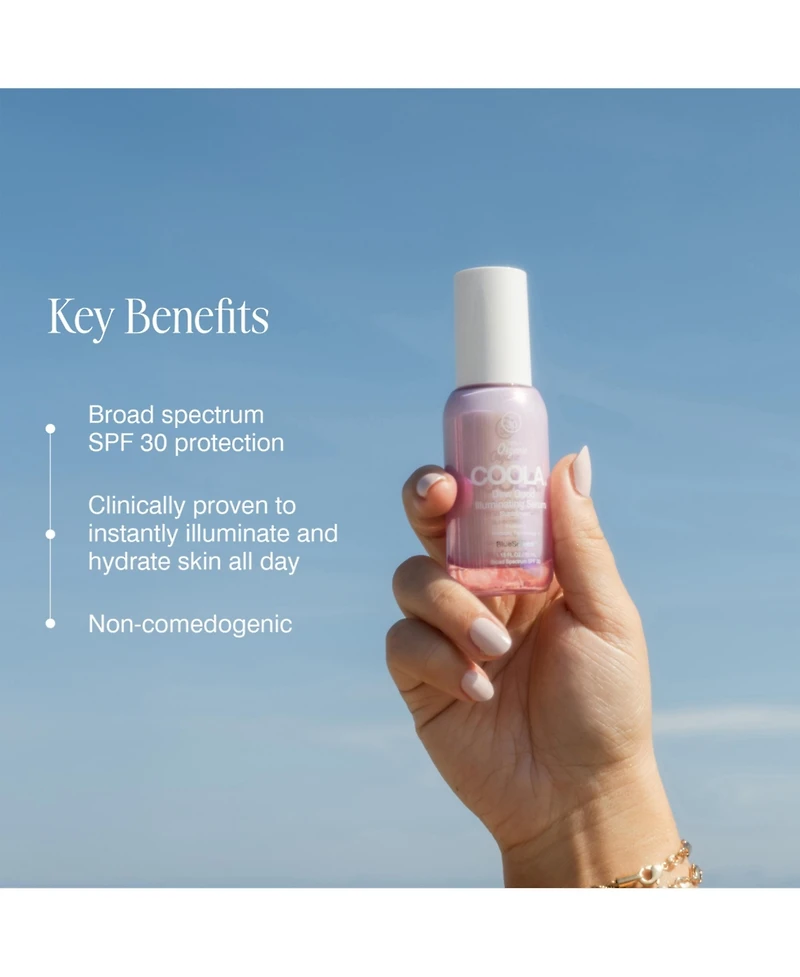 Coola Dew Good Illuminating Serum Sunscreen Spf 30