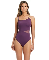 Bleu by Rod Beattie Women's One-Shoulder One-Piece Swimsuit