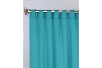 Superior Washable Leaves Room Darkening Back Tab Curtains