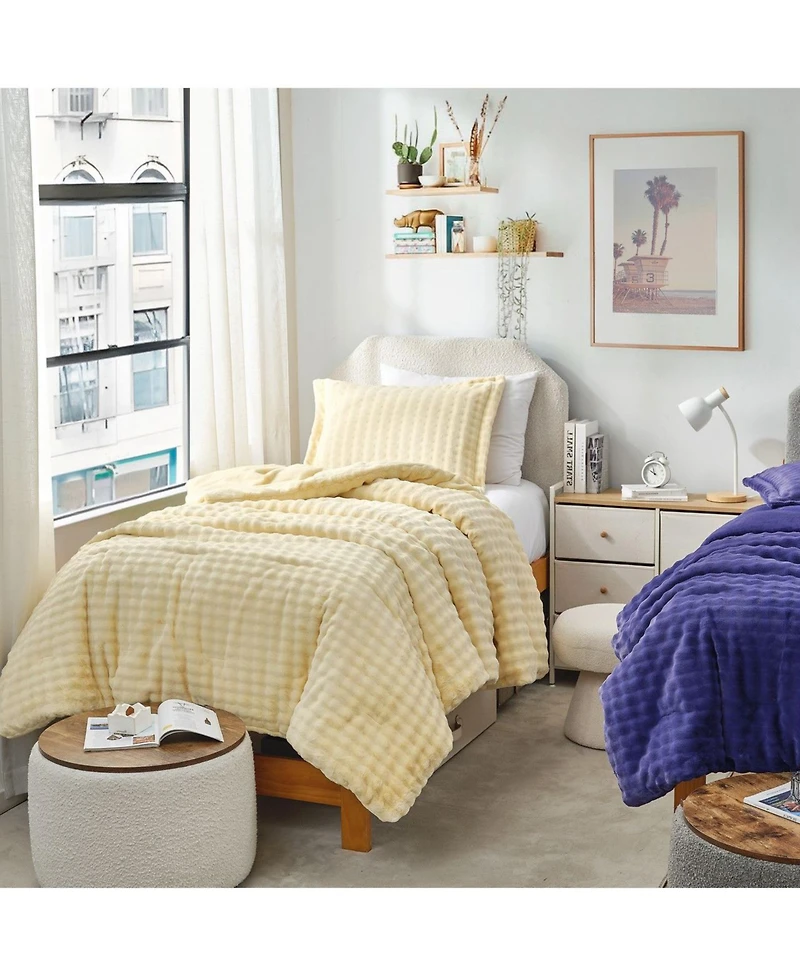 Coma Inducer Snowball Double Chunky Bunny Oversized Comforter Set