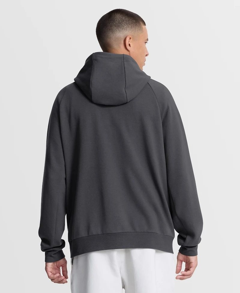 Nike Men's Anthracite Boston Red Sox Authentic Collection Player Raglan Dri-fit Full-Zip Hoodie