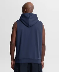 Nike Men's Navy Boston Red Sox Authentic Collection Standard Issue Dri-fit Sleeveless Hoodie