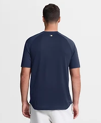 Nike Men's Navy Milwaukee Brewers Authentic Collection Batting Practice Pre-Game Raglan Dri-fit T-Shirt