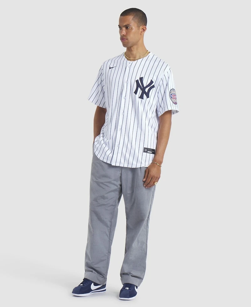 Nike Men's Cc Sabathia White New York Yankees 2025 Baseball Hall of Fame Name & Number Retired Replica Jersey