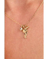 Alex and Ani Aquarius Zodiac Charm Cluster Necklace