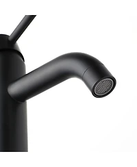 Midola Single Hole Single Handle Bathroom Sink Faucet, Modern Design, Easy to Install, Available for Bathroom