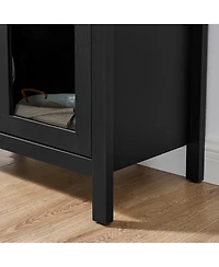 Casainc Modern 10-Drawer Storage Cabinet Dresser Wide Chest of Drawer
