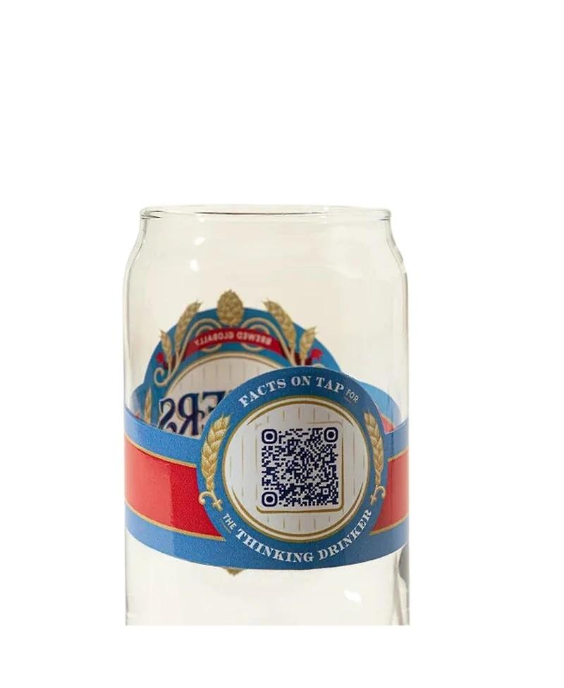 Uncommon Goods Beer Facts Every Day Interactive Qr Pint Glass