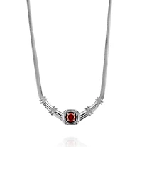 Sereia Official Odette Necklace Garnet Stone