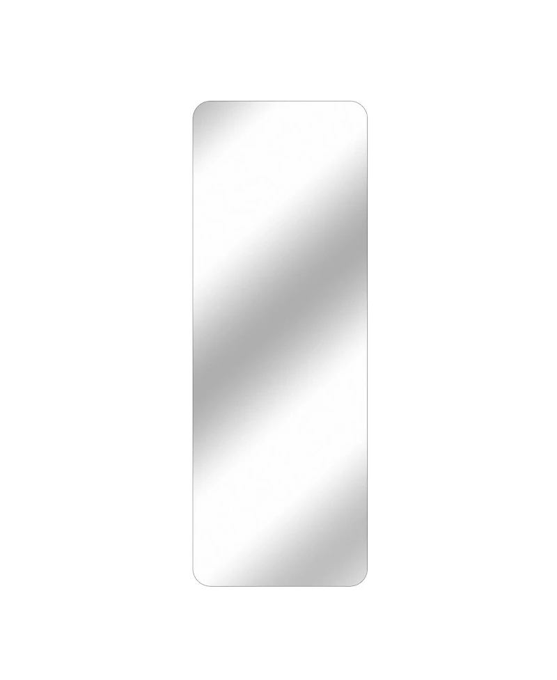 Laoties x Full Length Wall Mirror, Frameless Rounded Corner Mirror for Bedroom