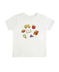 Sweet Wink Little Boys School Dude Short Sleeve T-Shirt