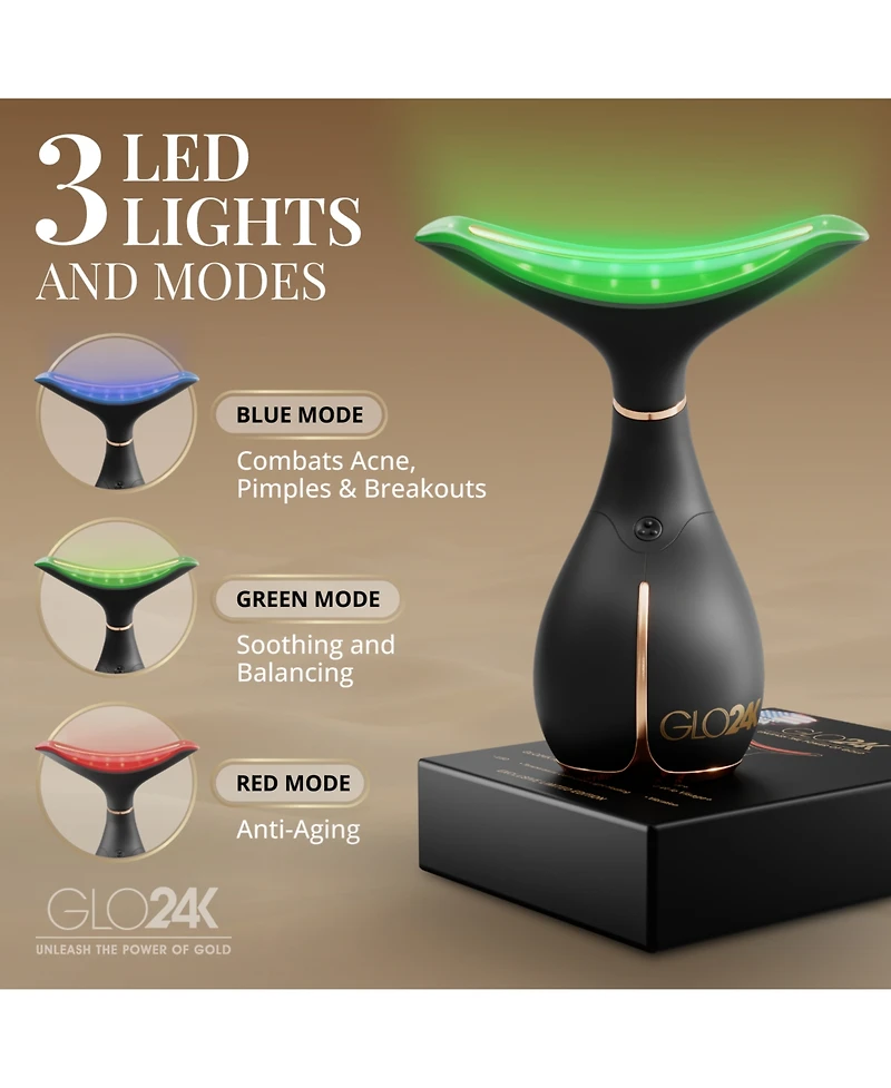 GLO24K Neck Sculpt and Lift Beauty Set
