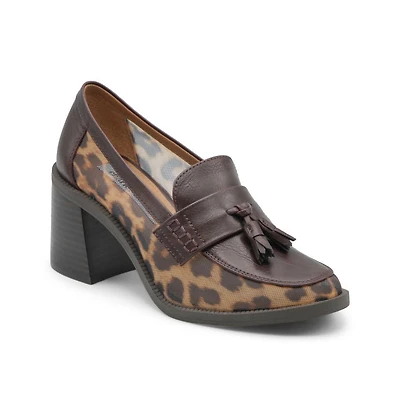 Charles David Women's Katie Chunky Heel Dress Loafer