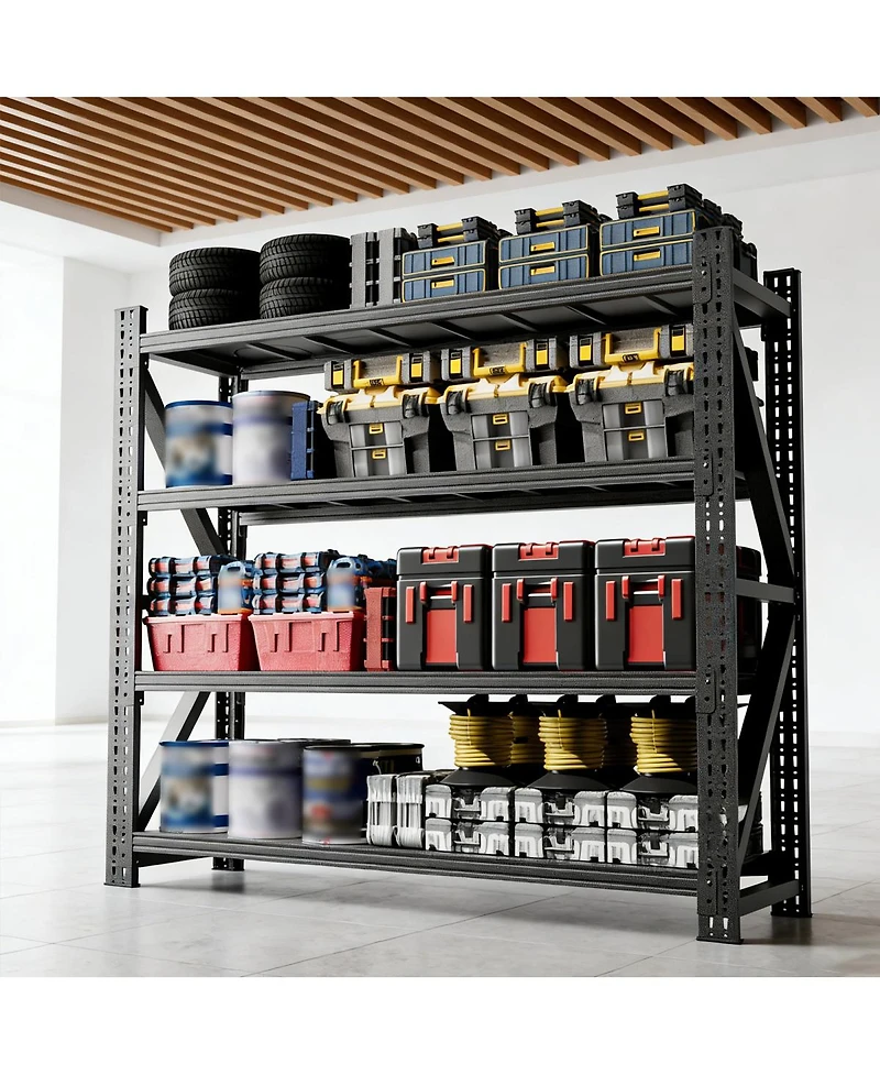 Streamdale Furniture Heavy Duty Industrial Garage Shelving
